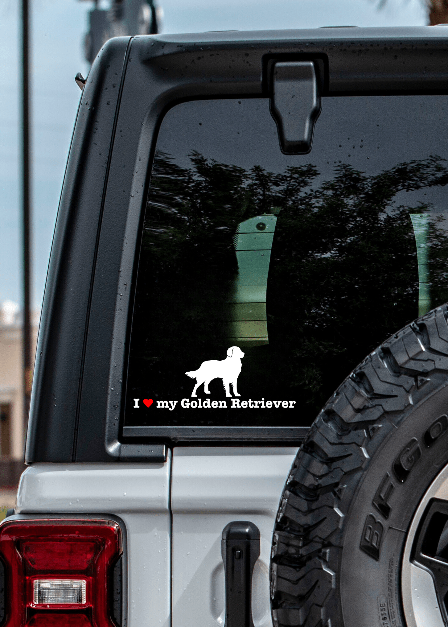 " I ❤️ My Bulldog " Decal - modifiedsix