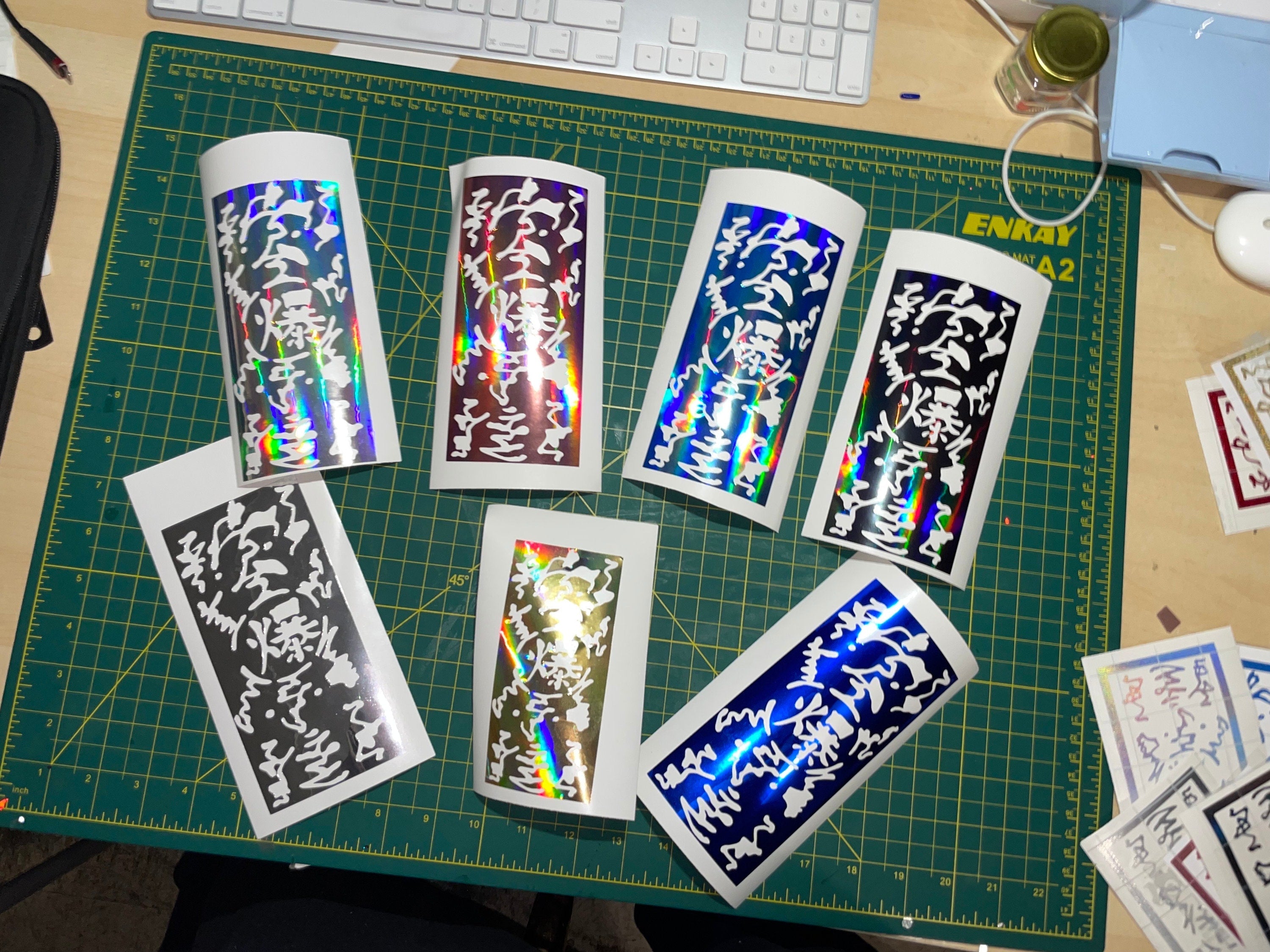 Paperbomb Explosive Tags Decals STYLE 2 - modifiedsix