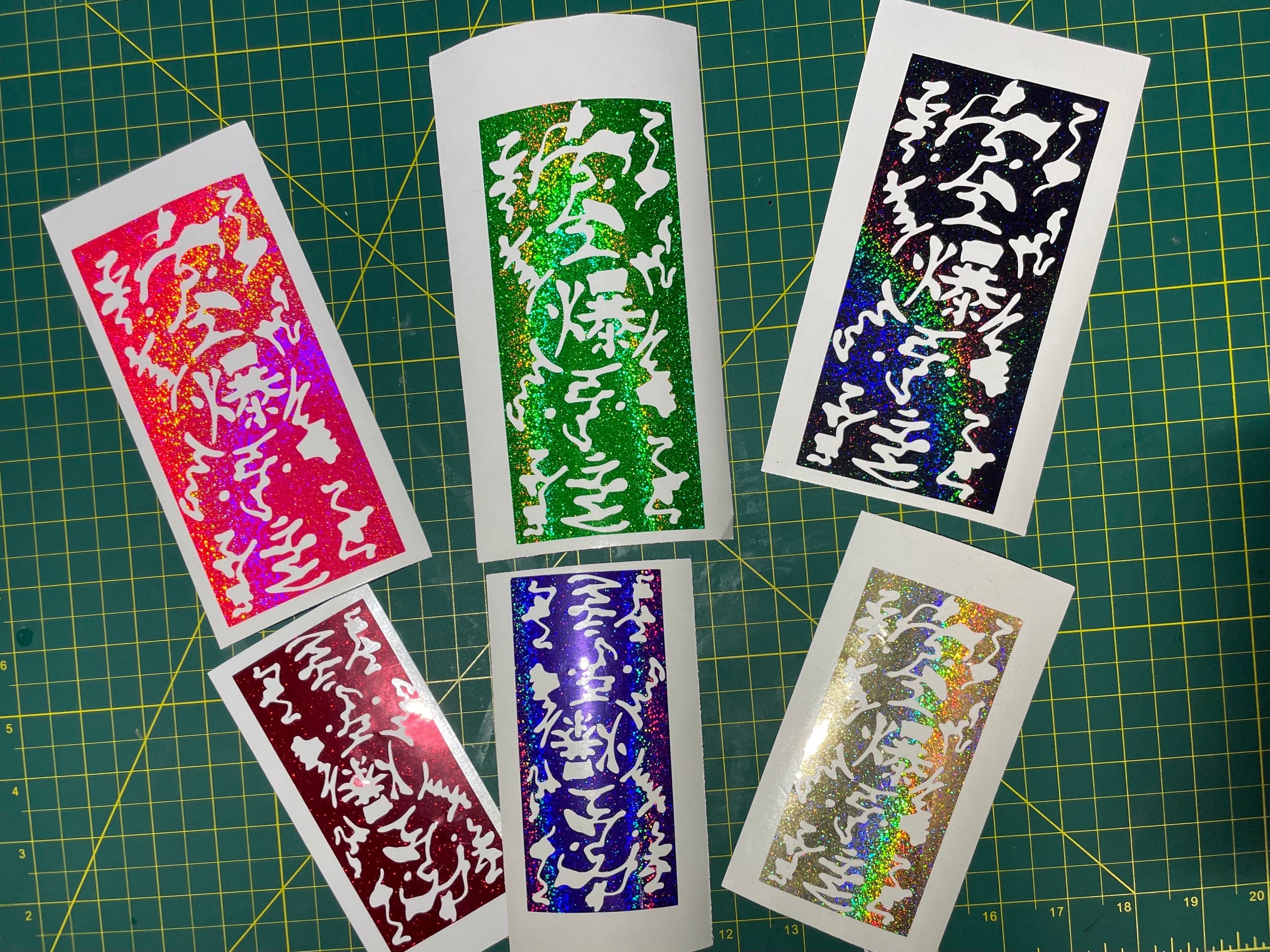 Paperbomb Explosive Tags Decals STYLE 2 - modifiedsix