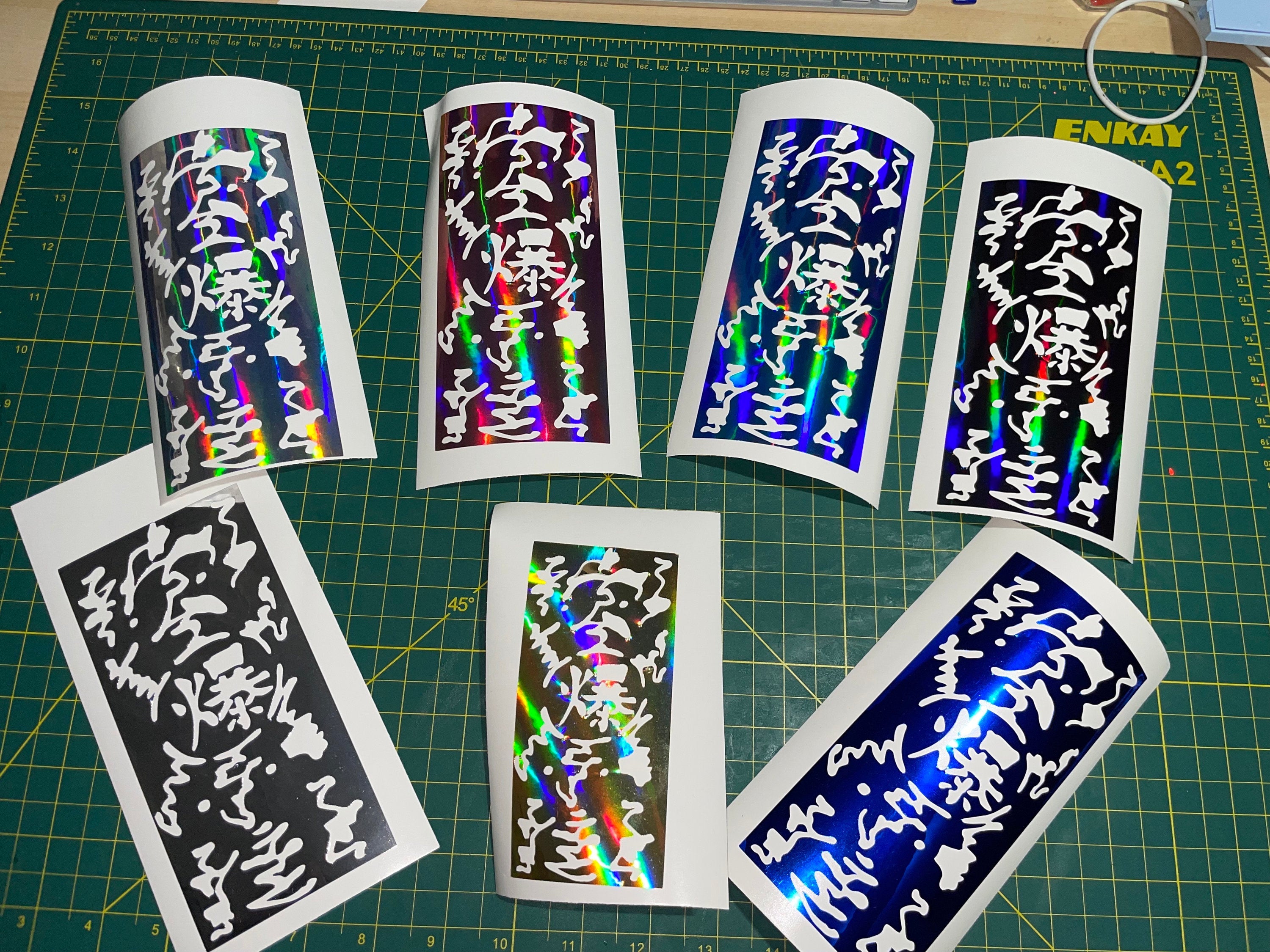 Paperbomb Explosive Tags Decals STYLE 2 - modifiedsix