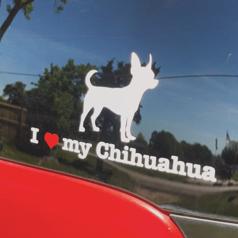 " I ❤️ My Yorkshire Terrier " Decal