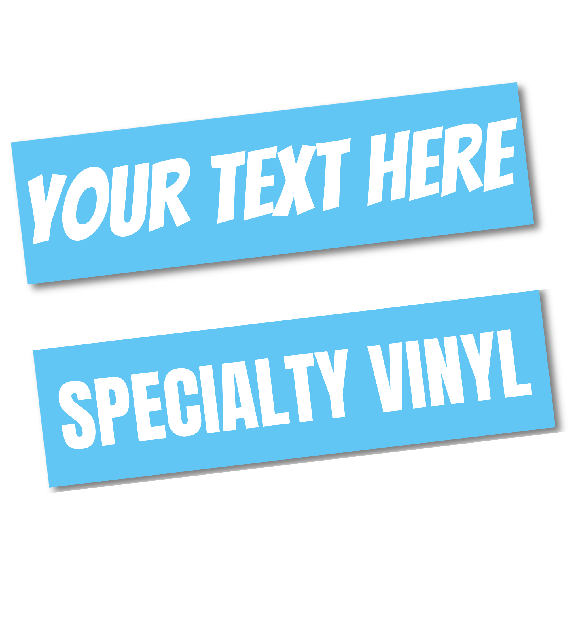 CUSTOM Instagram, Snapchat , Facebook, X Twitter, Youtube Die Cut Vinyl Car Decal Social Media Handle @ Sticker Your Text Here Long - modifiedsix