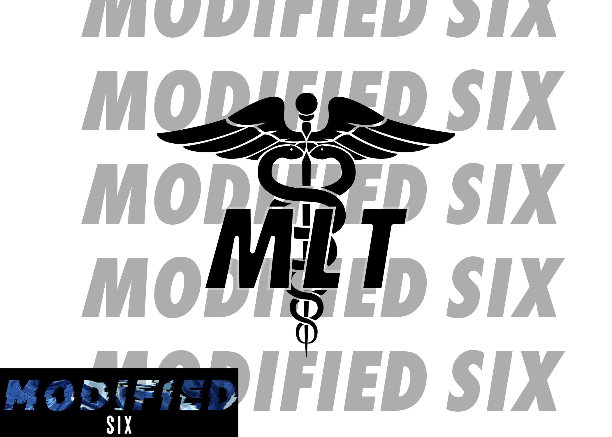 MLT Medical Laboratory Technician Decal (55+ Colors)