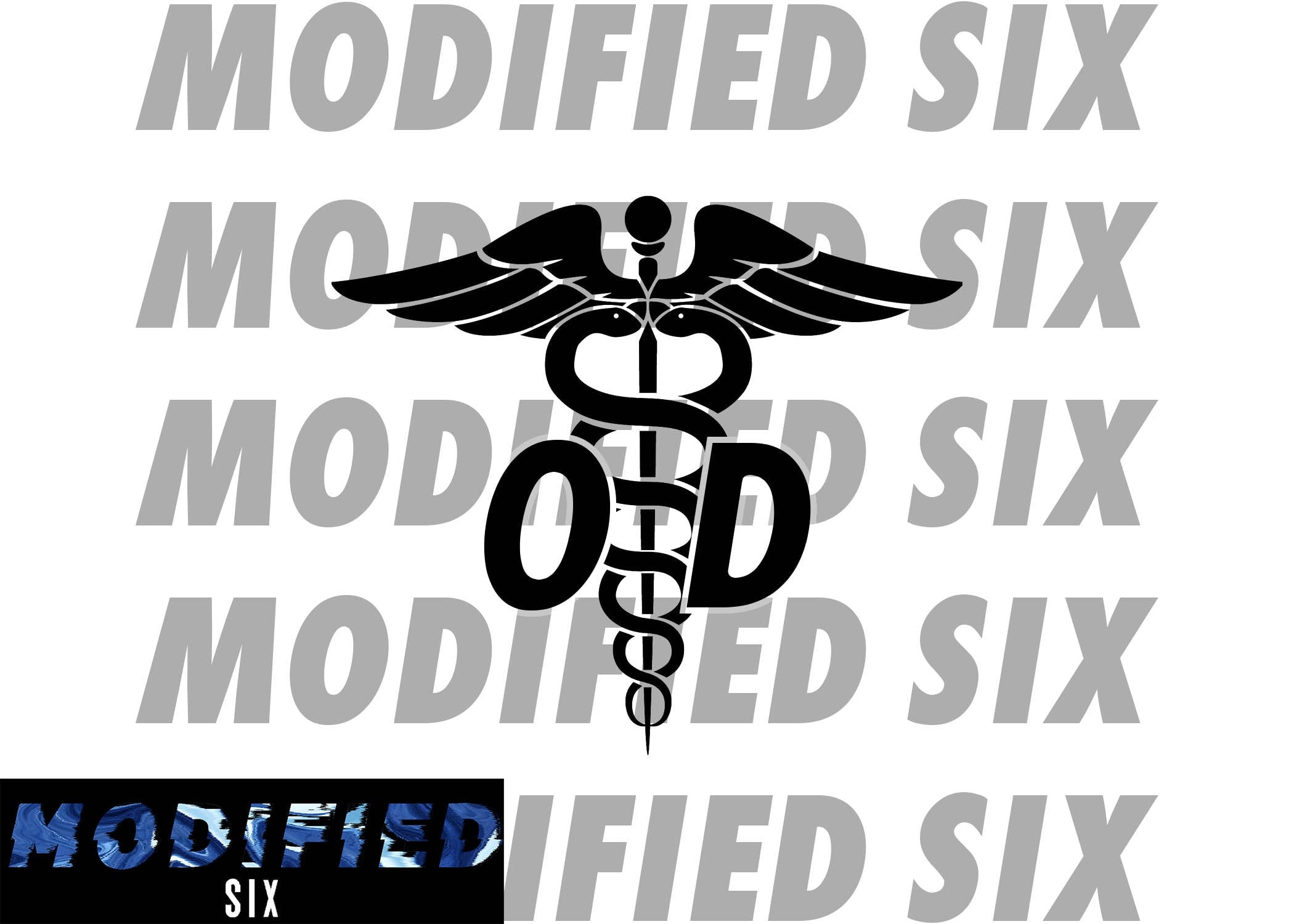 MD Medical Doctor Decal (55+ Colors)