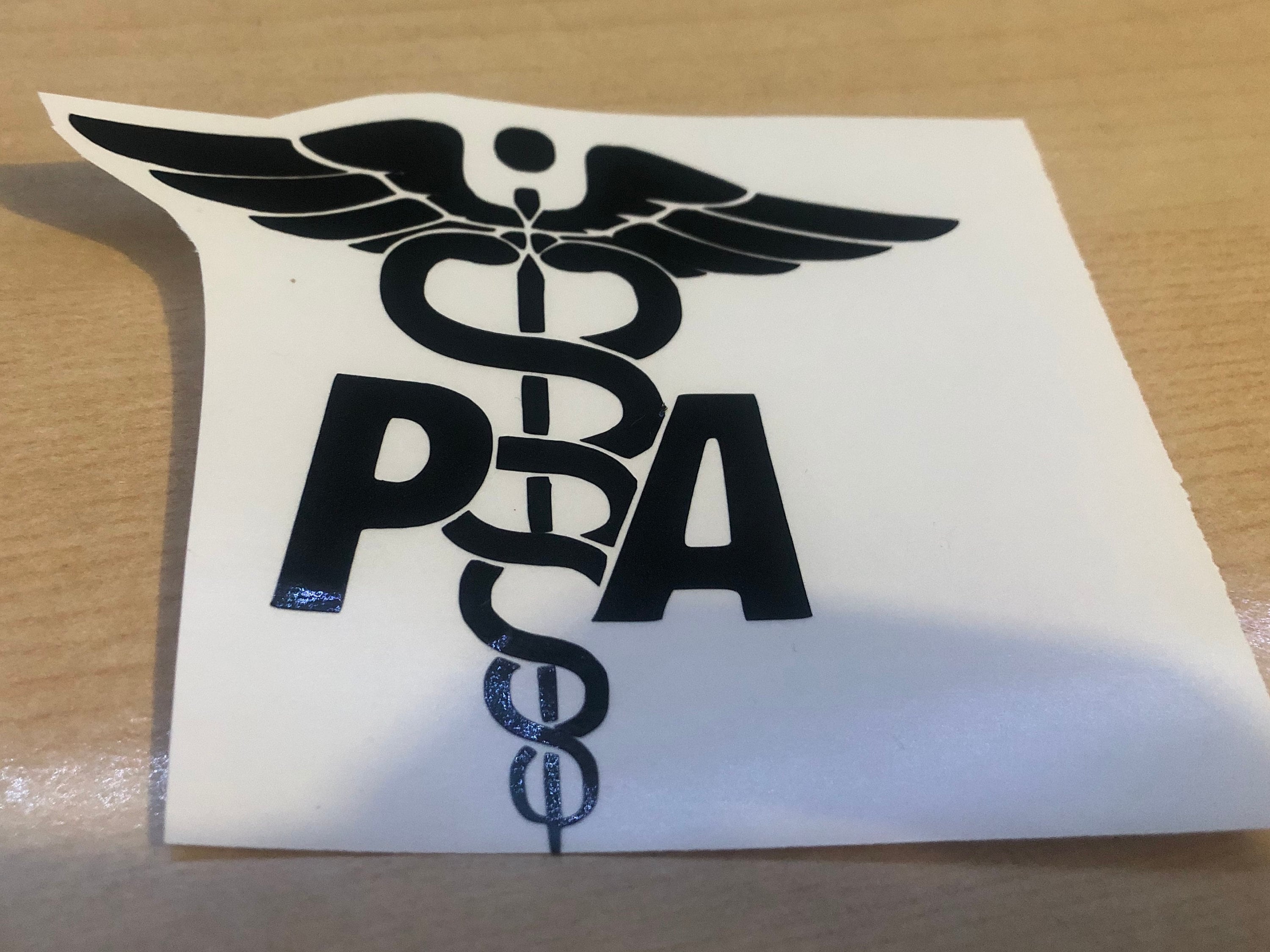 PA Physician Associate Decal (55+ Colors) - modifiedsix